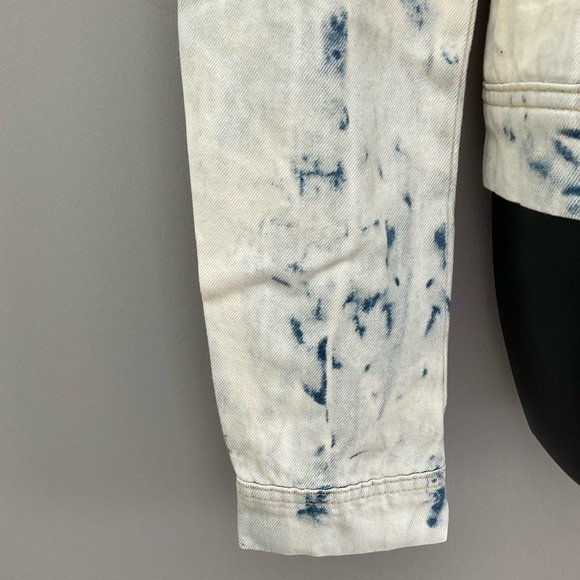 Free People, tie-dye jean jacket - Picture 5 of 14